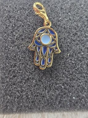 Thomas Sabo 18k Gold Plated Hamsa Hand "Hand of Fatima" Charm